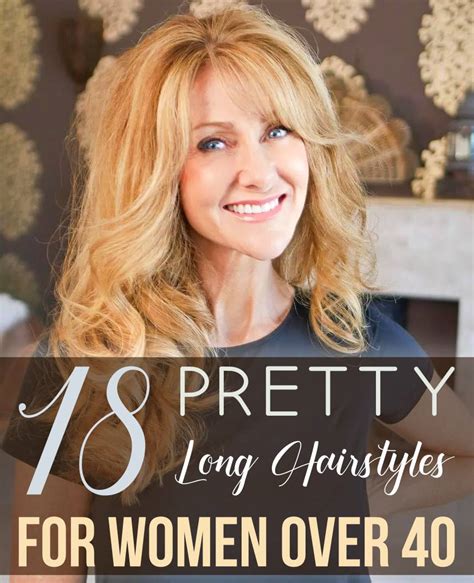 18 Best Long Hairstyles For Women Over 40